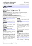 Gene Section BCL7B (B-cell CLL/lymphoma 7B) Atlas of Genetics and Cytogenetics