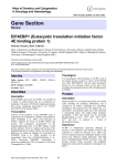 Gene Section EIF4EBP1 (Eukaryotic translation initiation factor 4E binding protein 1)