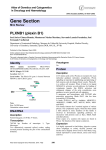 Gene Section PLXNB1 (plexin B1) Atlas of Genetics and Cytogenetics