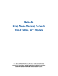 Guide to Drug Abuse Warning Network Trend Tables, 2011 Update