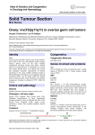 Solid Tumour Section Ovary: inv(10)(q11q11) in ovarian germ cell tumors