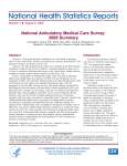 National Ambulatory Medical Care