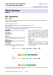 Gene Section FST (follistatin)  Atlas of Genetics and Cytogenetics