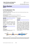 Gene Section IL17A (interleukin 17A)  Atlas of Genetics and Cytogenetics