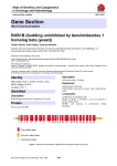 Gene Section BUB1B (budding uninhibited by benzimidazoles 1 homolog beta (yeast))