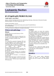 Leukaemia Section t(1;21)(p22;q22) RUNX1/CLCA2  Atlas of Genetics and Cytogenetics