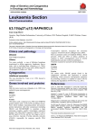 Leukaemia Section t(3;19)(q27;q13) NAPA/BCL6  Atlas of Genetics and Cytogenetics