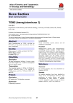 Gene Section TGM2 (transglutaminase 2) Atlas of Genetics and Cytogenetics