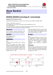 Gene Section RAD52 (RAD52 homolog (S. cerevisiae)) Atlas of Genetics and Cytogenetics