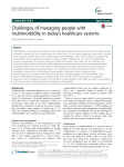 Challenges of managing people with ’s healthcare systems multimorbidity in today