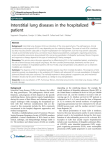 Interstitial lung diseases in the hospitalized patient Open Access