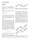 organic compounds Dimethyl N,N -oxalamidodiethanoate