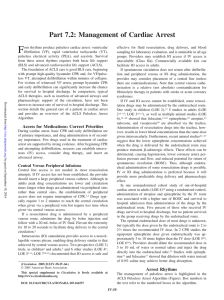 F Part 7.2: Management of Cardiac Arrest