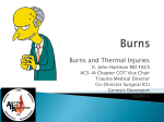 Burns and Thermal Injuries