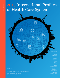 2015  International Profiles of Health Care Systems