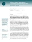 Reducing Hospital Readmissions: Lessons from Top-Performing Hospitals • Synthesis Report