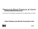 Measuring  Blood  Pressure  at Home 2010