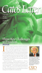 I Three Key Challenges to Freedom VACLAV KLAUS