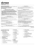 VICTOZA is contraindicated in patients with a personal or family history... carcinoma or in patients with Multiple Endocrine Neoplasia syndrome type... ———  CONTRAINDICATIONS  ———