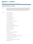 Essential Biochemistry. 3rd Edition Brochure