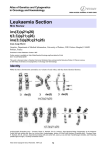 Leukaemia Section inv(3)(q21q26) t(3;3)(q21;q26) ins(3;3)(q26;q21q26)