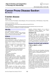 Cancer Prone Disease Section Cowden disease Atlas of Genetics and Cytogenetics