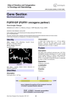 Gene Section FGFR1OP (FGFR1 oncogene partner) Atlas of Genetics and Cytogenetics