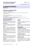 Leukaemia Section Follicular lymphoma (FL) Atlas of Genetics and Cytogenetics