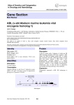 Gene Section ABL (v-abl Abelson murine leukemia viral oncogene homolog 1)