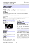 Gene Section AF5Q31 (ALL1 fused gene from chromosome 5q31)