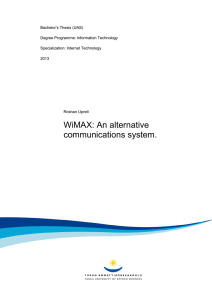 elor’s Thesis (UAS) Bach Degree Programme: Information Technology Specialization: Internet Technology