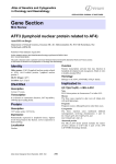 Gene Section AFF3 (lymphoid nuclear protein related to AF4)