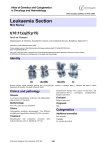 Leukaemia Section t(10;11)(q25;p15) Atlas of Genetics and Cytogenetics in Oncology and Haematology