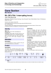 Gene Section SIL (SCL/TAL1 interrupting locus) Atlas of Genetics and Cytogenetics