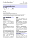 Leukaemia Section Polycythemia vera (PV) Atlas of Genetics and Cytogenetics