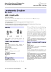 Leukaemia Section t(10;16)(q22;p13) Atlas of Genetics and Cytogenetics in Oncology and Haematology