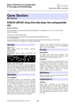 Gene Section DDX43 (DEAD (Asp-Glu-Ala-Asp) box polypeptide 43) Atlas of Genetics and Cytogenetics