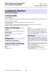 Leukaemia Section inv(3)(p12q26) Atlas of Genetics and Cytogenetics in Oncology and Haematology