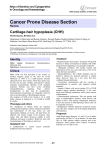 Cancer Prone Disease Section Cartilage-hair hypoplasia (CHH) Atlas of Genetics and Cytogenetics