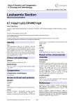 Leukaemia Section t(7;14)(q21;q32) ERVWE1/IgH Atlas of Genetics and Cytogenetics in Oncology and Haematology