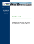 Solution Brief Bridging the Infrastructure Gap for the