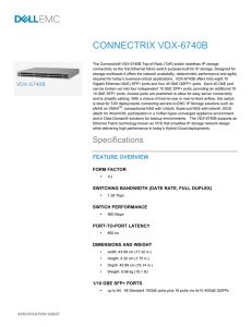 CONNECTRIX VDX-6740B