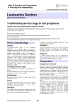 Leukaemia Section T-cell/histiocyte-rich large B cell lymphoma Atlas of Genetics and Cytogenetics