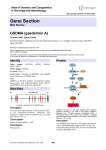 Gene Section GSDMA (gasdermin A)  Atlas of Genetics and Cytogenetics