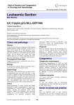 Leukaemia Section t(X;11)(q24;q23) MLL -SEPTIN6 Atlas of Genetics and Cytogenetics