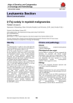 Leukaemia Section i(17q) solely in myeloid malignancies Atlas of Genetics and Cytogenetics