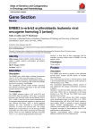 Gene Section ERBB3 (v-erb-b2 erythroblastic leukemia viral oncogene homolog 3 (avian))