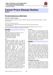 Cancer Prone Disease Section Oculocutaneous Albinism Atlas of Genetics and Cytogenetics