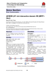 Gene Section ARID5B (AT rich interactive domain 5B (MRF1- like))
