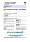 Gene Section MTA3 (metastasis associated 1 family, member 3 )